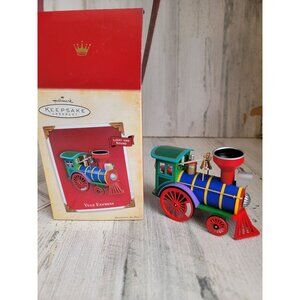 Hallmark‎ Yule Express ornament Xmas train magic santa